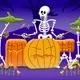 pumpkin musical skeleton