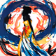 Woman silhouette