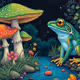 Mushrooms & Frogs