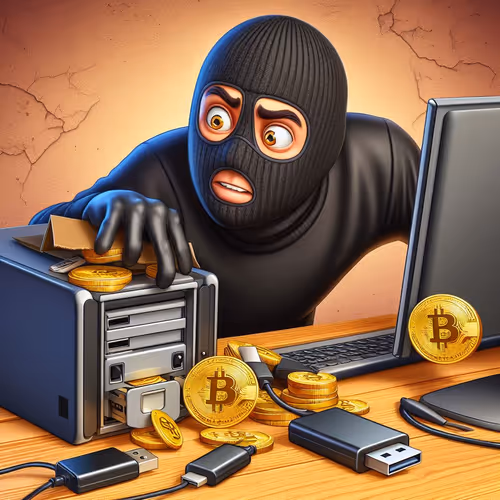 BTC thief