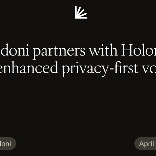 Vocdoni partners with Holonym for enhanced privacy-first voting