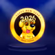 Base.meme 2026 · Base New Year Badge