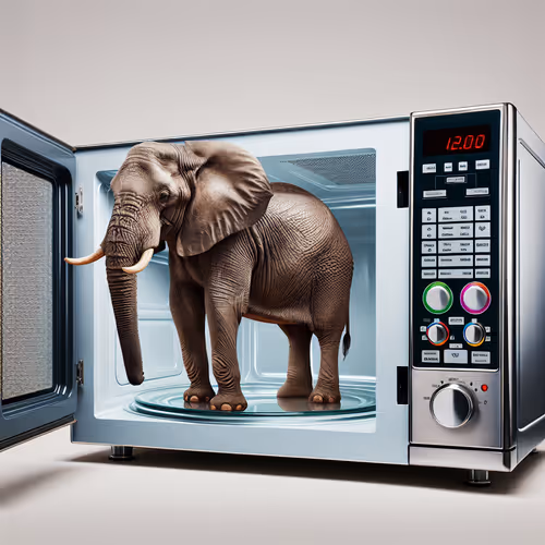 Elephant microwave