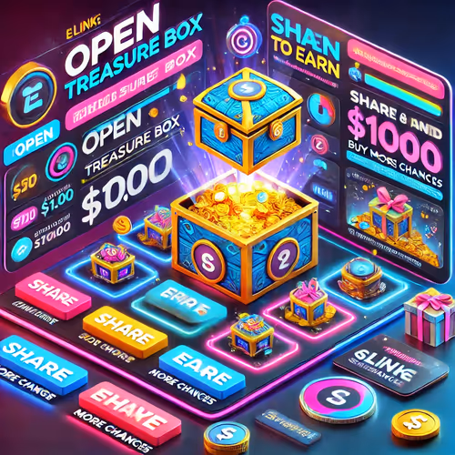 Treasure Box Opening Game NFT Tapp