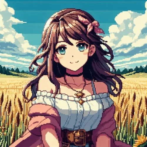 Pixel anime