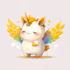 Chibi Hamcaster Golden Unicorn #2