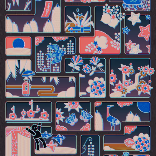 Hwatu Harmony by DeeKay (Limited Edition) - Art Basel x Iconic Hong Kong