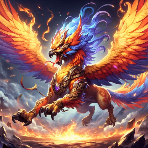 Phenix chien guerrier