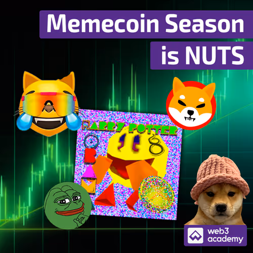 🟣 Memecoin Season is NUTS