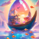 crystal egg boat 4