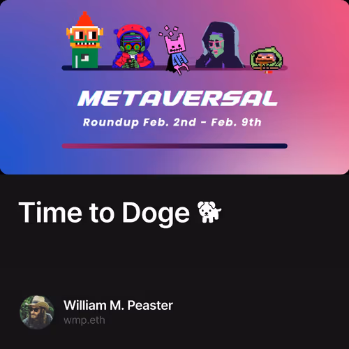 Time to Doge 🐕