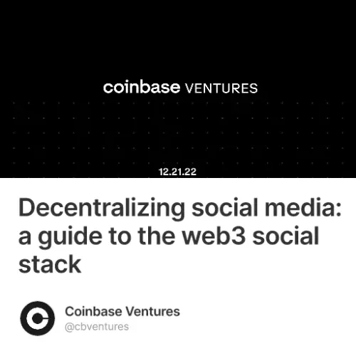 Decentralizing social media: a guide to the web3 social stack