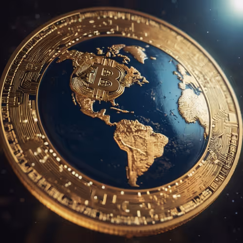 bitcoin on the earth