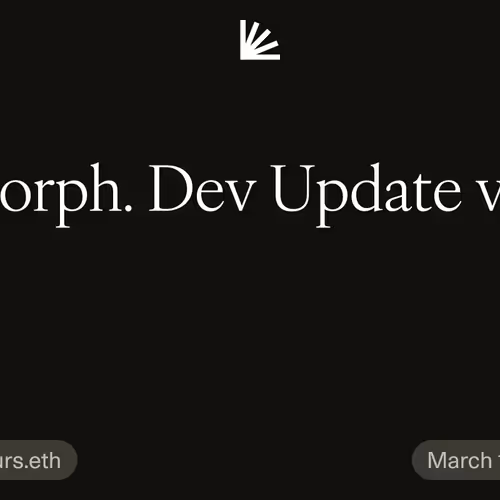 Morph. Dev Update v1.1