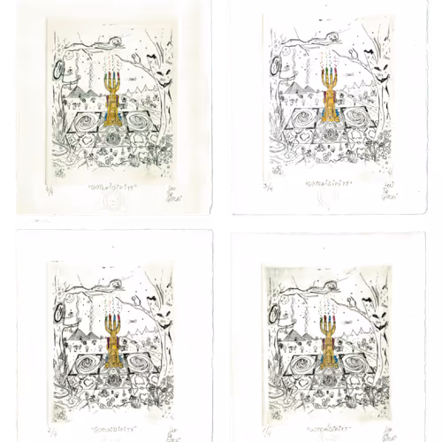 #2 Hand-Prints wif clues for IRL event "Treasures of Silvester Sterling" (Base)