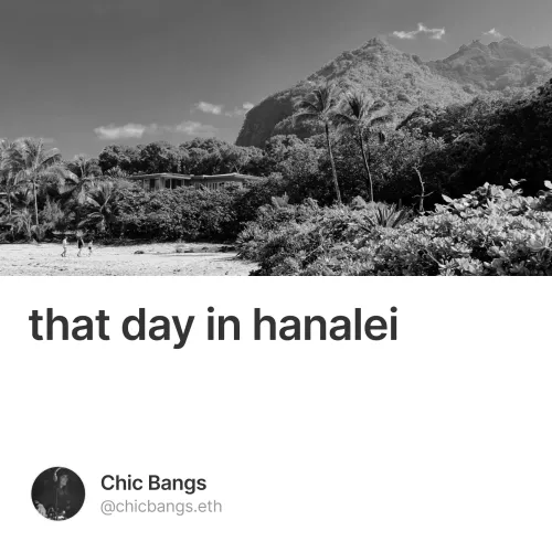 that day in hanalei