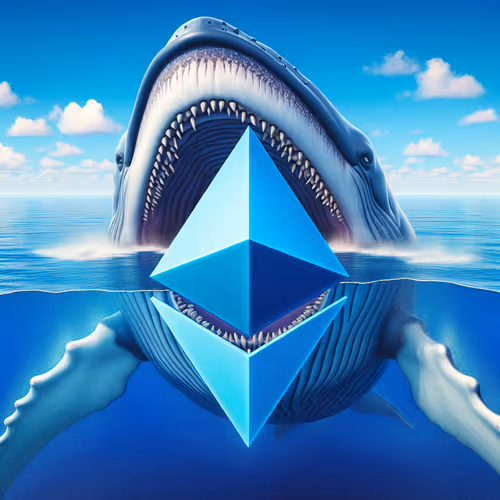 whale eating ethereum