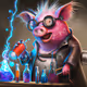 Yeayl Mad Scientist Pig