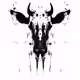 Rorschach-style inkblot "Inward Beast"