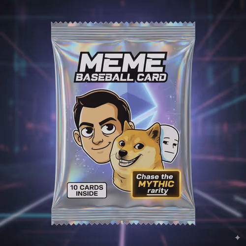 Meme baseball card