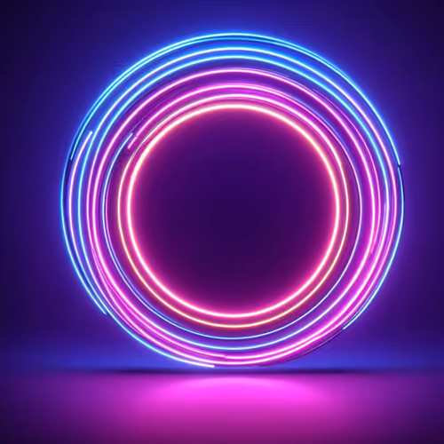 Neon circle