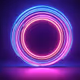 Neon circle