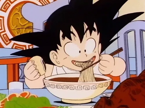 Little Monkey GoKu, Awesome Meal @.@ Love