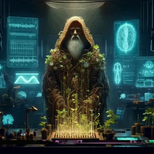 Glitch Alchemy Fragments of a Digital Nexus