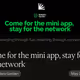 Come for the mini app, stay for the network