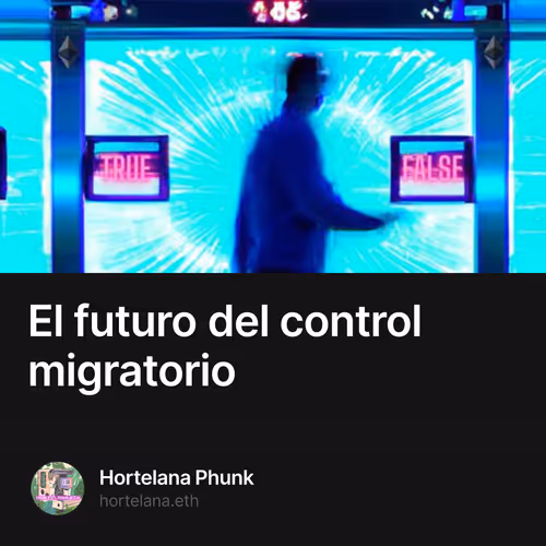 El futuro del control migratorio