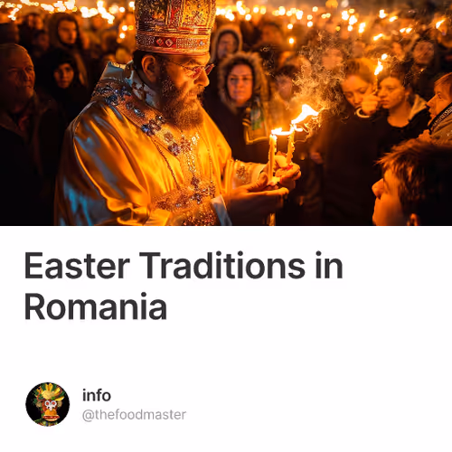 Easter Traditions in Romania