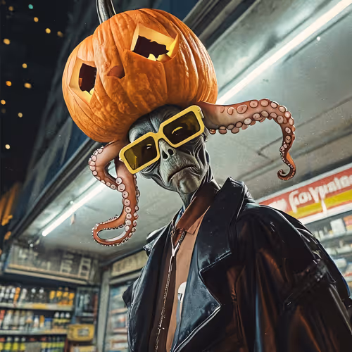 Alien Pumpkinhead