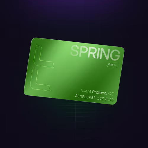 Talent Protocol OGs Spring Edition [Sunflower]