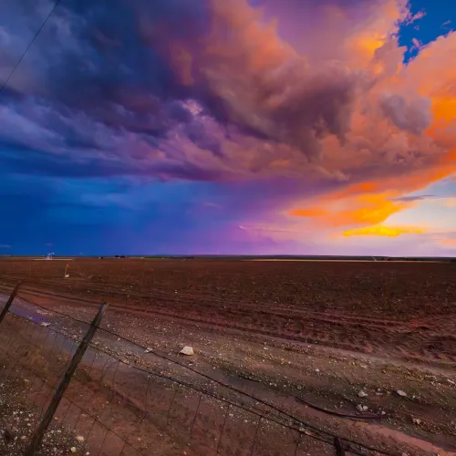 Storm in Garden City