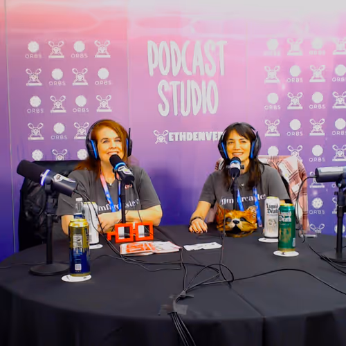 GM Farcaster Live from the ETH Denver podcast studio