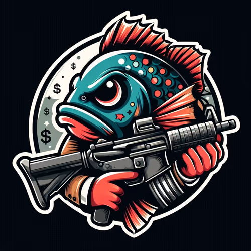 Fish with a gun