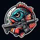 Fish with a gun