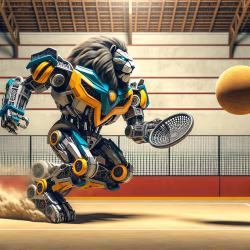 Voltron Playing Jai alai