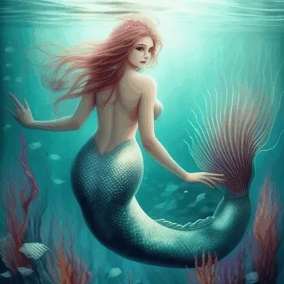 NFT mermaid ART !!