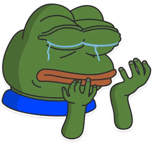 Crying Pepe