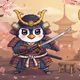 Samurai Warrior Pengu