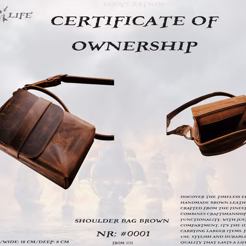 Shoulder bag brown