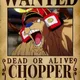 1400 One Piece Wanted Poster
