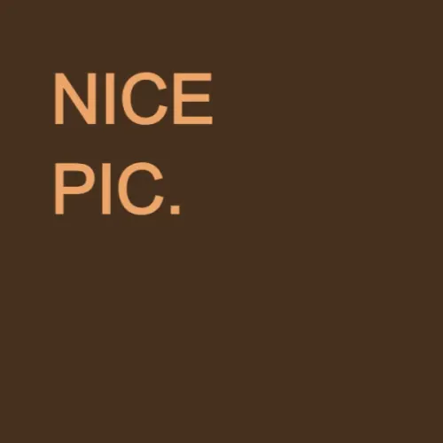 Nice pic.