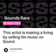 This artist is making a living by selling his music on Sound