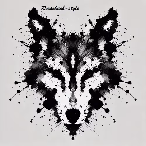Wolf Rorschach-style