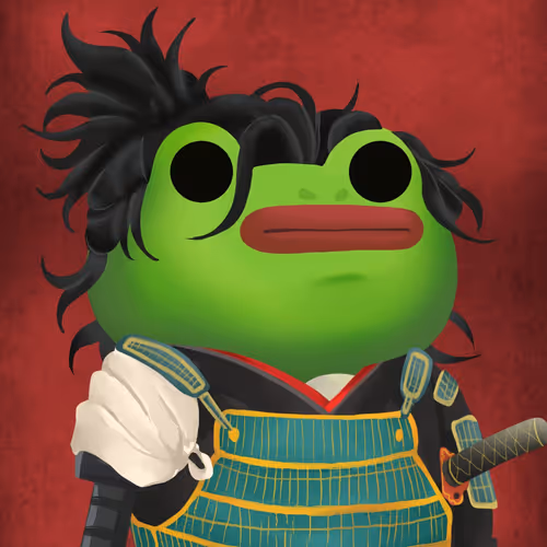 KARU samurai frog