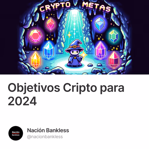 Objetivos Cripto para 2024