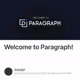 Welcome to Paragraph!