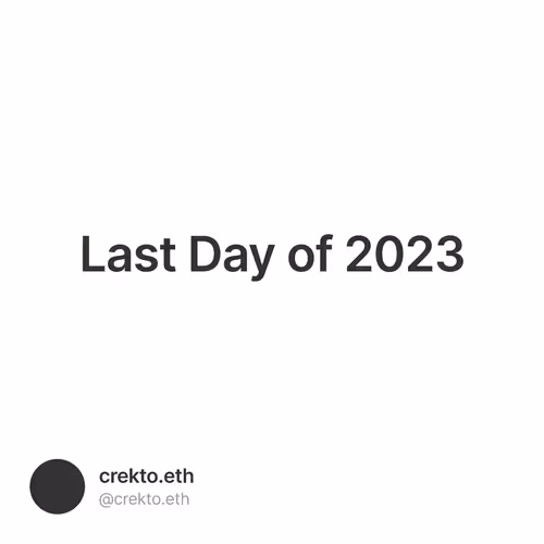Last Day of 2023
